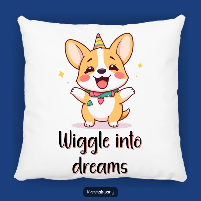 Funny Corgi Dance Pillow, Cozy & Amusing Accent, Ideal Humorous Gift