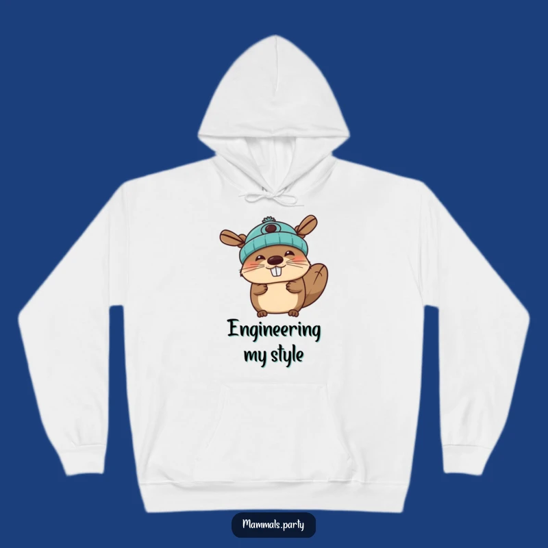 Funny Beaver Hoodie: Propeller Beanie Joy for Cozy Fun