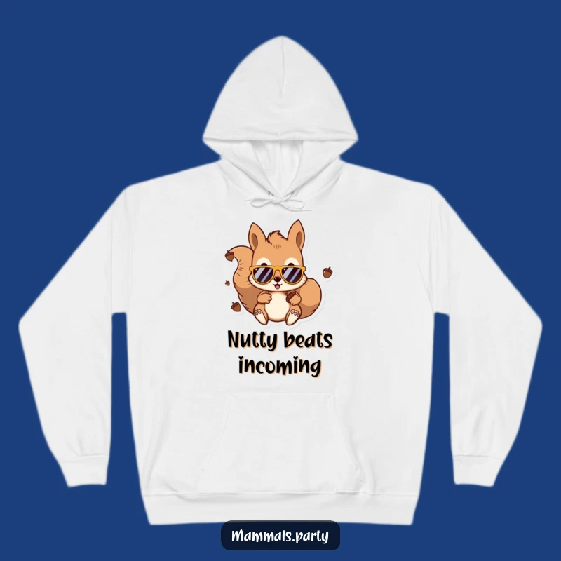 Funny Kawaii Squirrel DJ Hoodie: Cool Acorn Beats, Cozy and Hilarious Gift for Everyone
