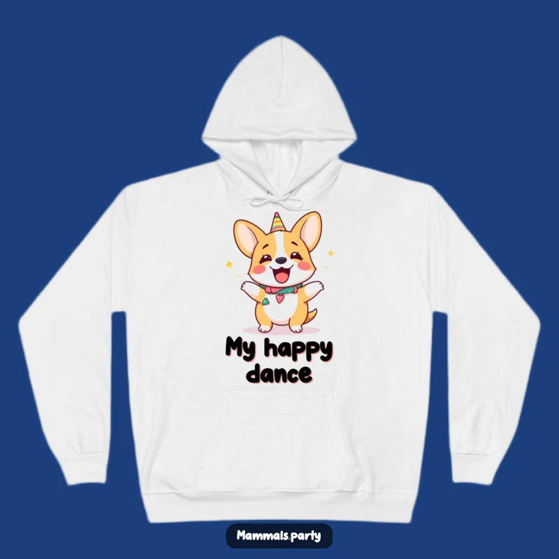 Funny Corgi Dance Hoodie, Cozy & Hilarious, Perfect Gift for Festive Fun
