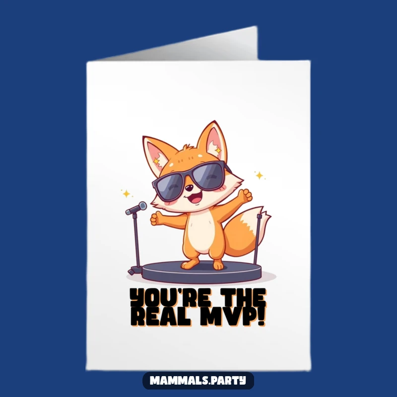 Free Printable Thank You Card: Fox's Funky Thanks - A Whimsical Downloadable Gesture!