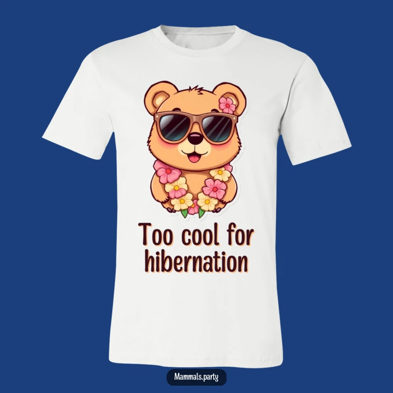 Funny Bear Sunglasses Shirt: Trendy & Hilarious Vacation Tee, Perfect Gift