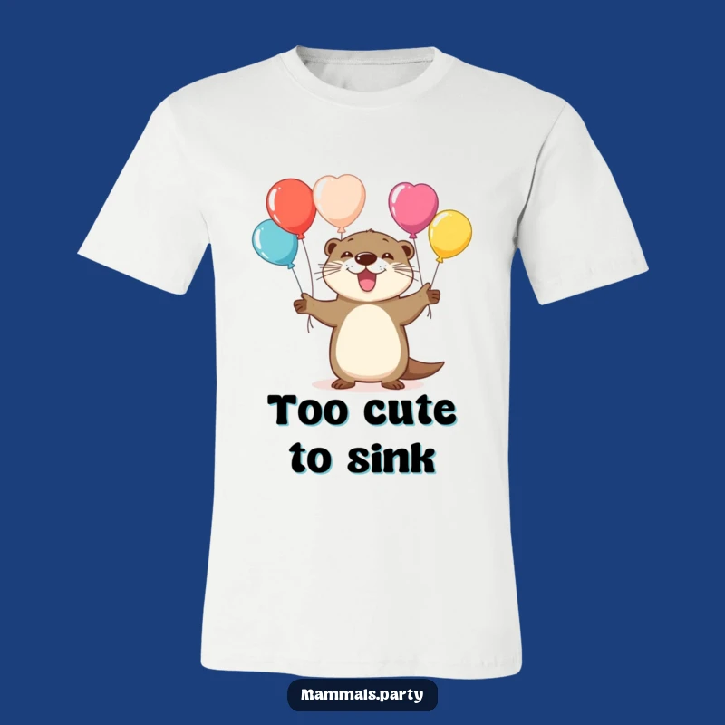 Funny Otter Juggler T-Shirt: A Comical Outfit for Playful Vibes